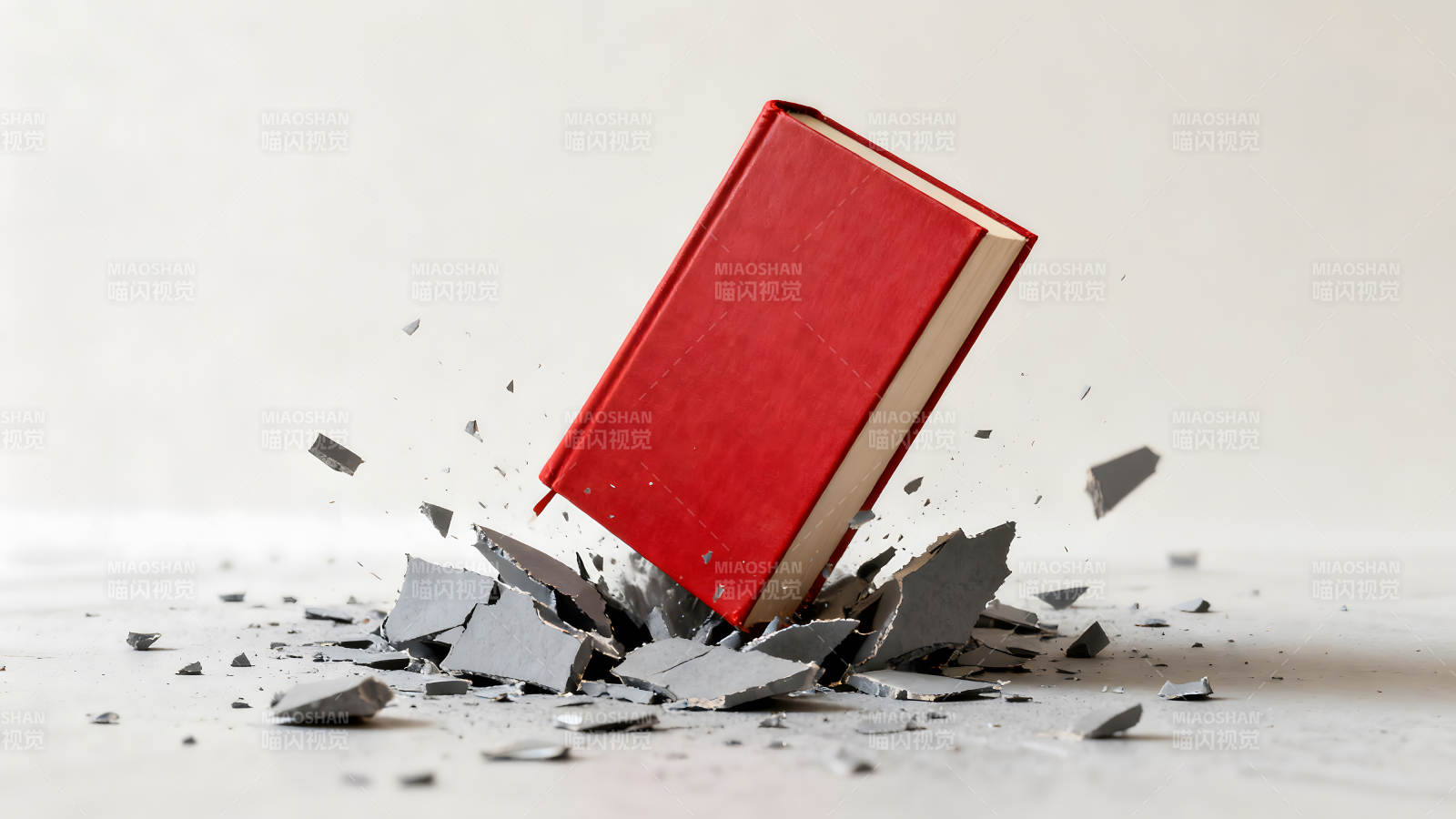 紅書打破地面寓意知識的力量-圖片