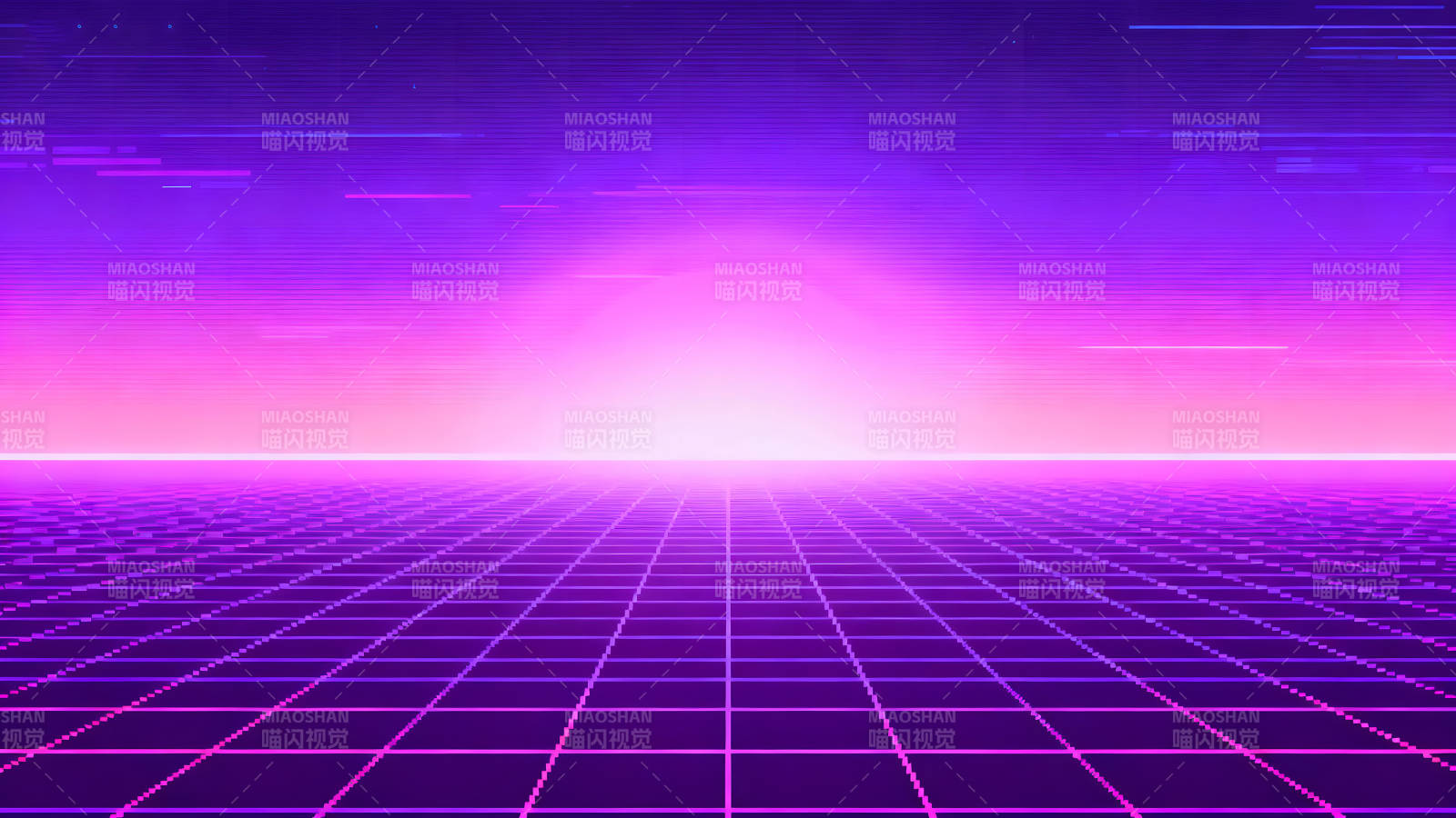 復古未來主義風格的網格背景-圖片