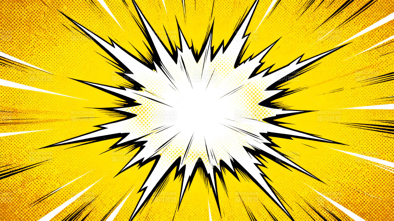 漫画风格爆发背景-图片