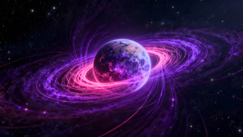 宇宙星球漩涡艺术感-图片