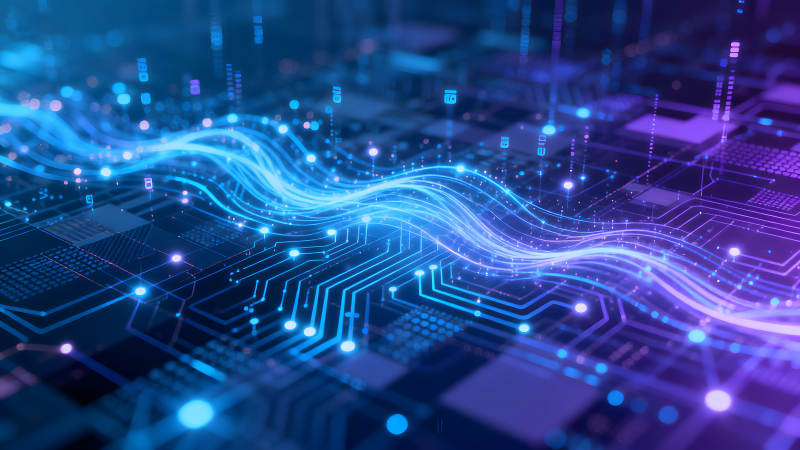 电路板抽象科技感-图片