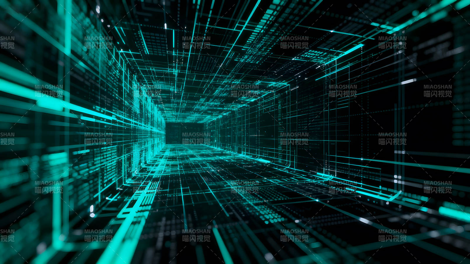 数据通道科技感十足-图片