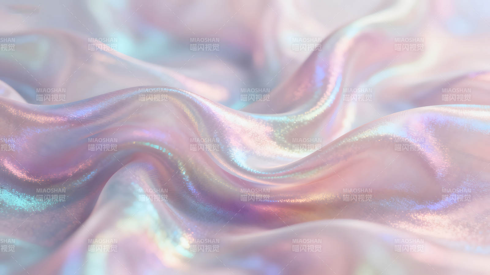 柔美丝绸光影变幻-图片