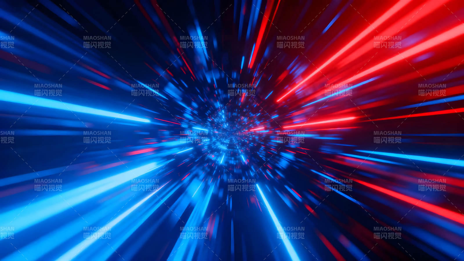 穿越时空的红蓝光线-图片