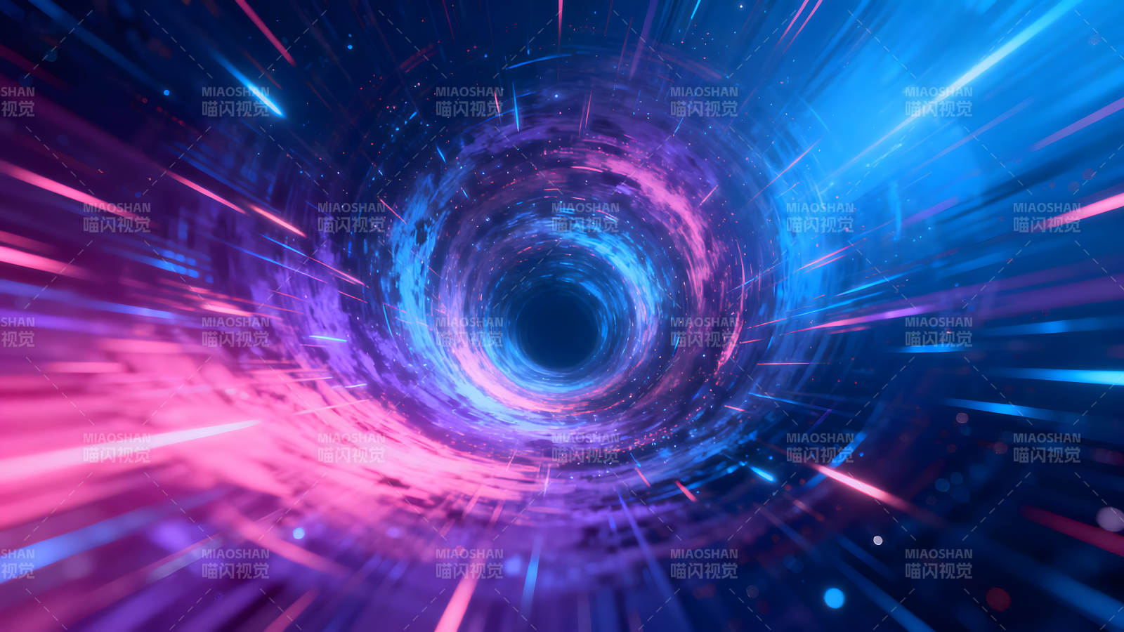 宇宙时空隧道奇幻景象-图片