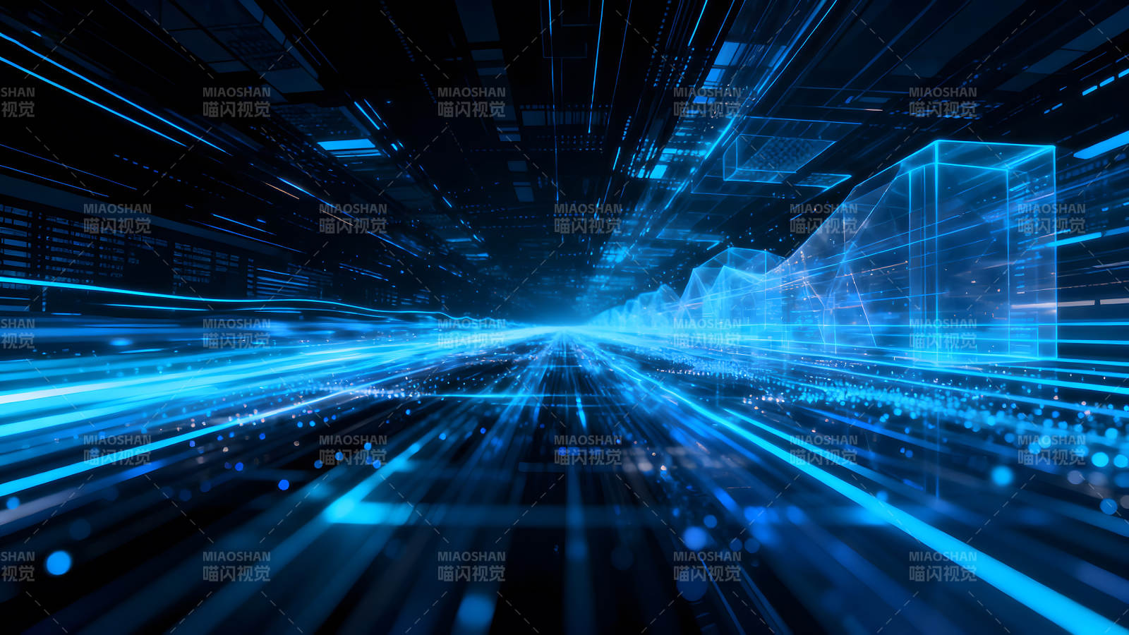 未來科技數字抽象圖像圖片