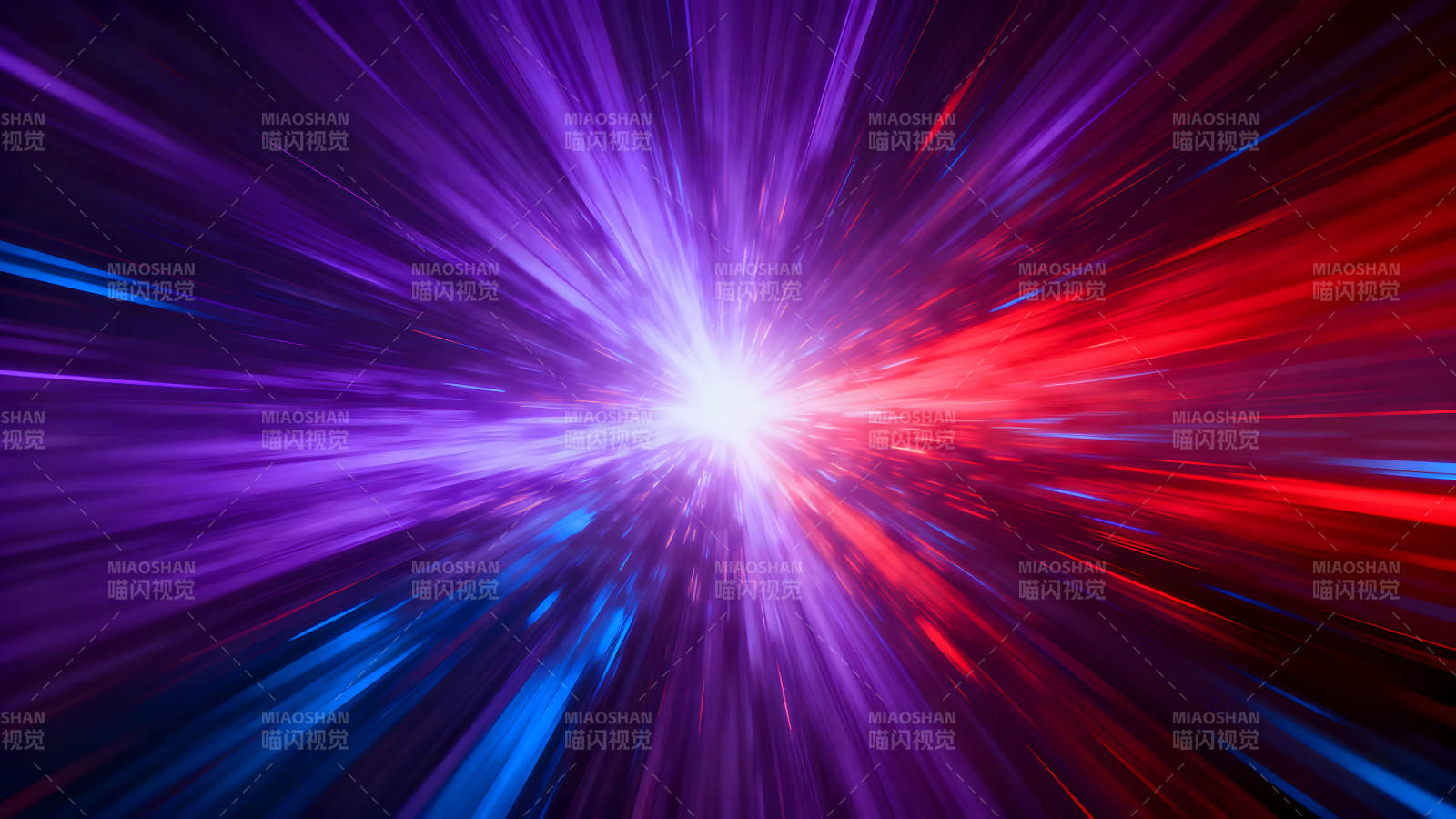 时空隧道炫彩光芒爆发-图片