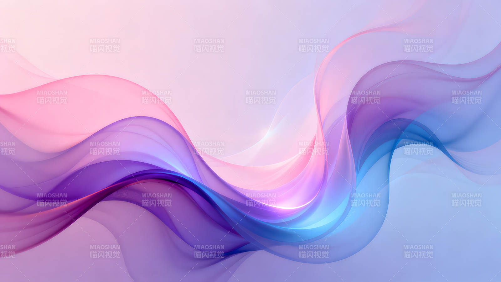 柔和抽象的流体设计背景-图片