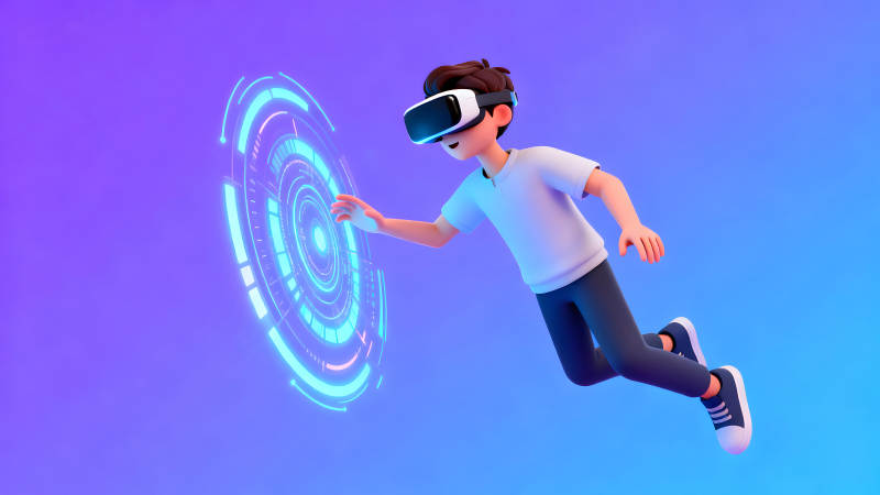 VR体验未来科技感十足-图片