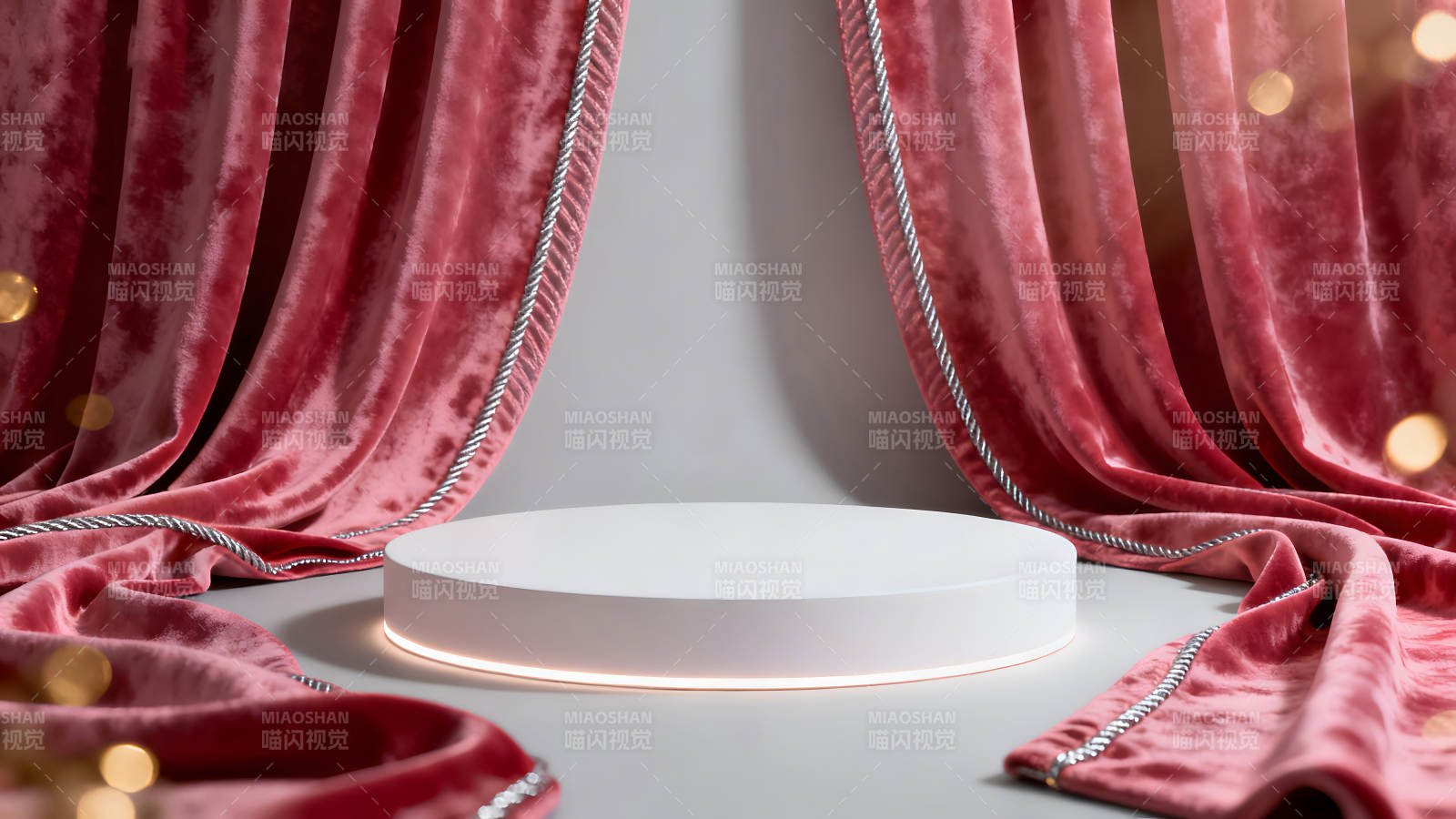 舞臺背景與展示臺簡約優雅圖片