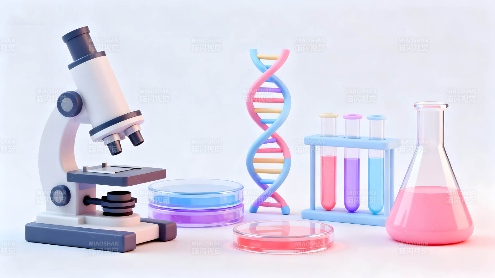 实验室科学设备模型集合-图片