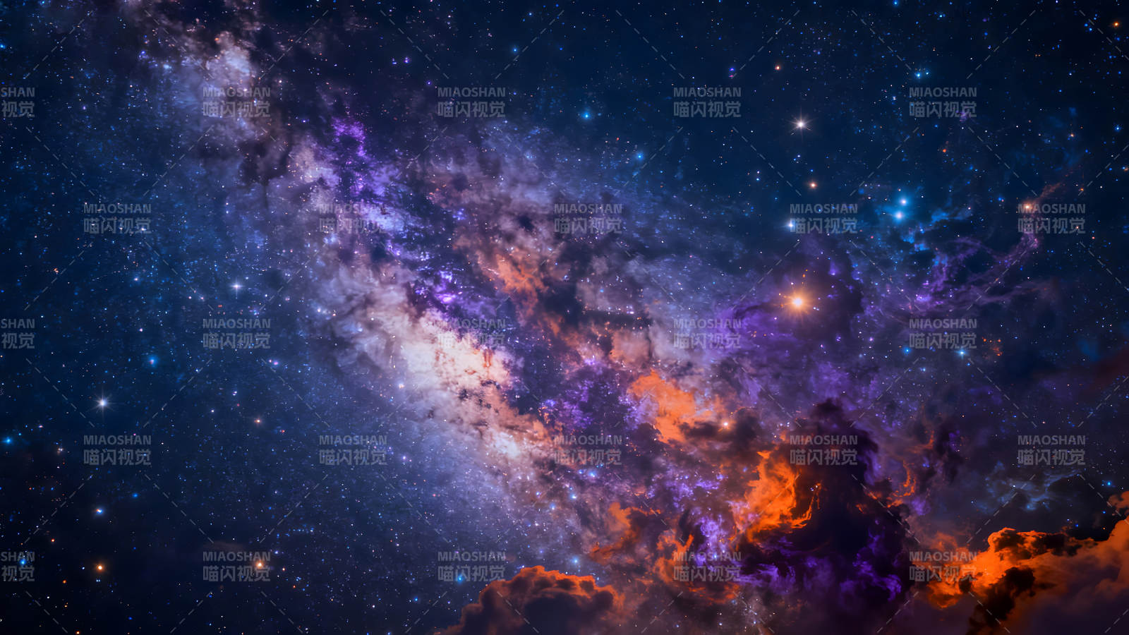 绚丽的星云宇宙景象-图片