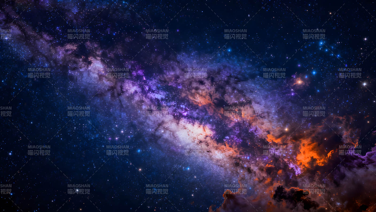 壮丽的宇宙星云图景-图片