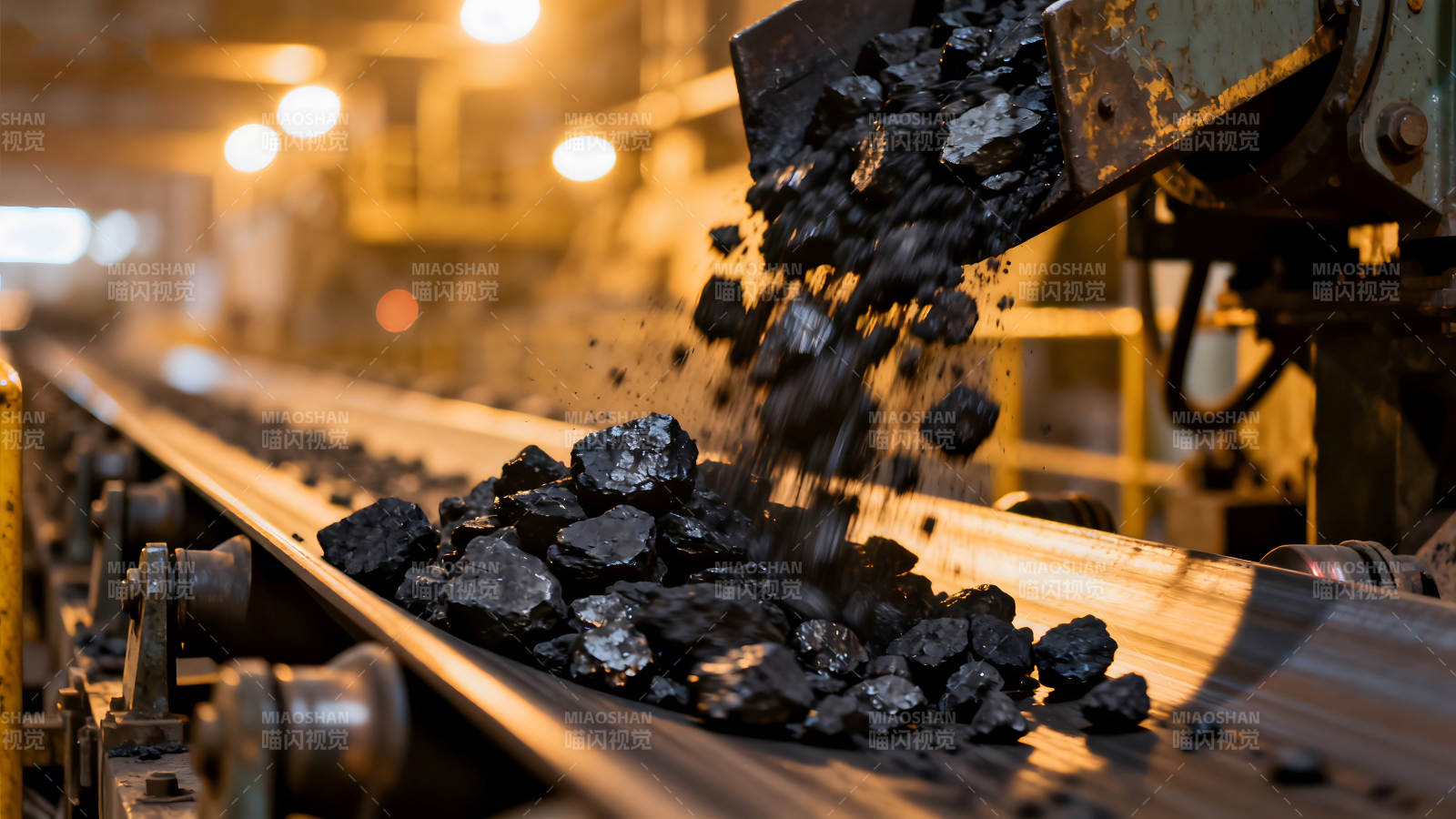 煤炭输送作业场景-图片