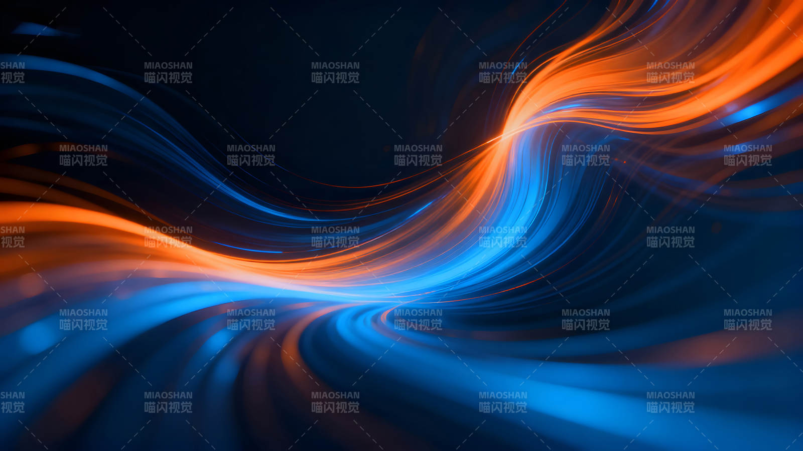 光线交织的抽象艺术-图片