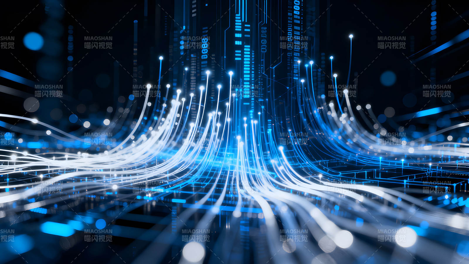 数据传输可视化科技感十足-图片