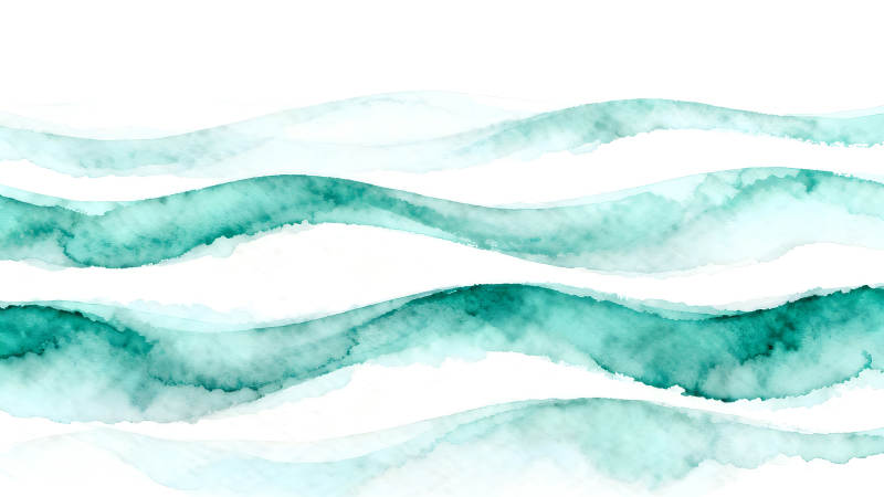 水彩波浪圖案清新簡(jiǎn)約-圖片