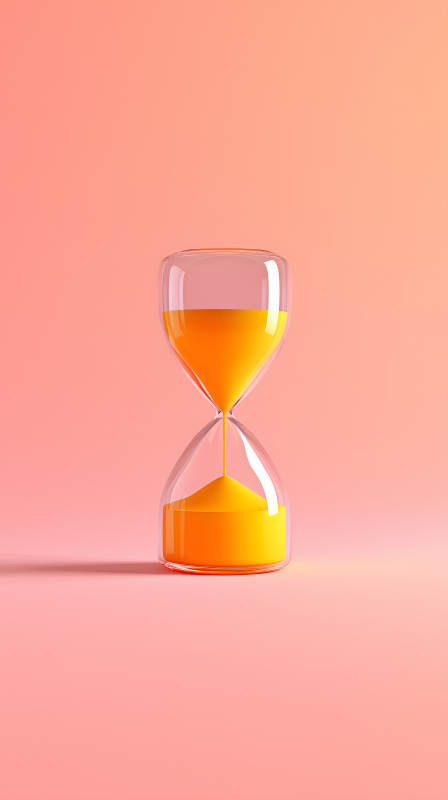 沙漏时间流逝-图片