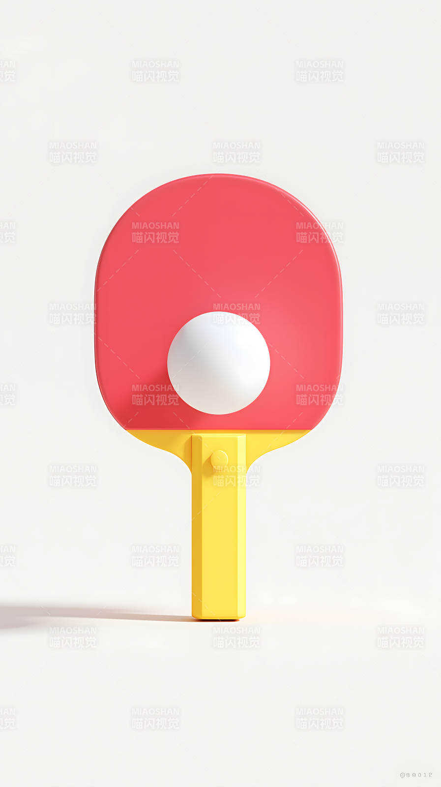 乒乓球拍的靜物-圖片