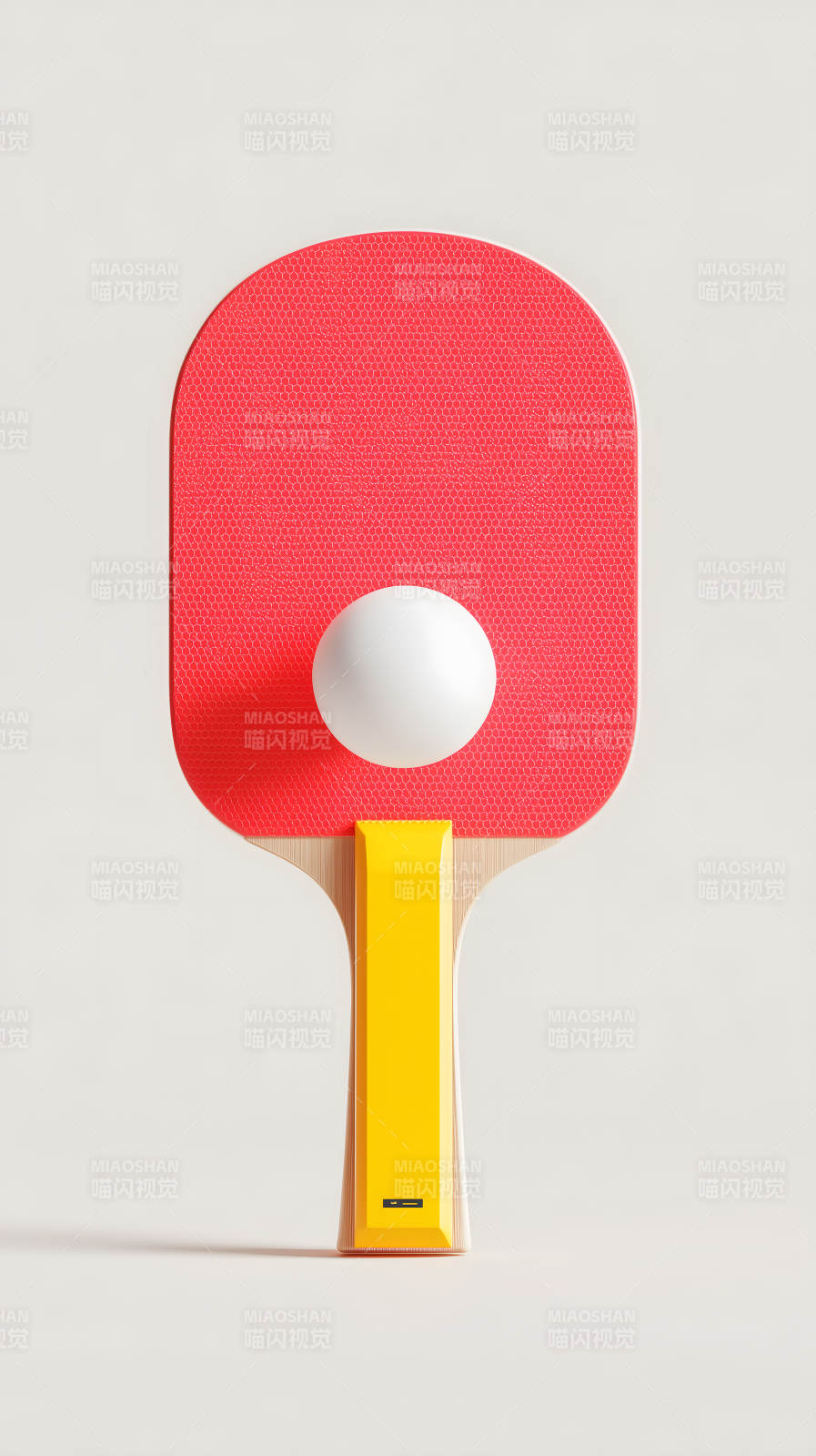 乒乓球拍和球的特寫-圖片
