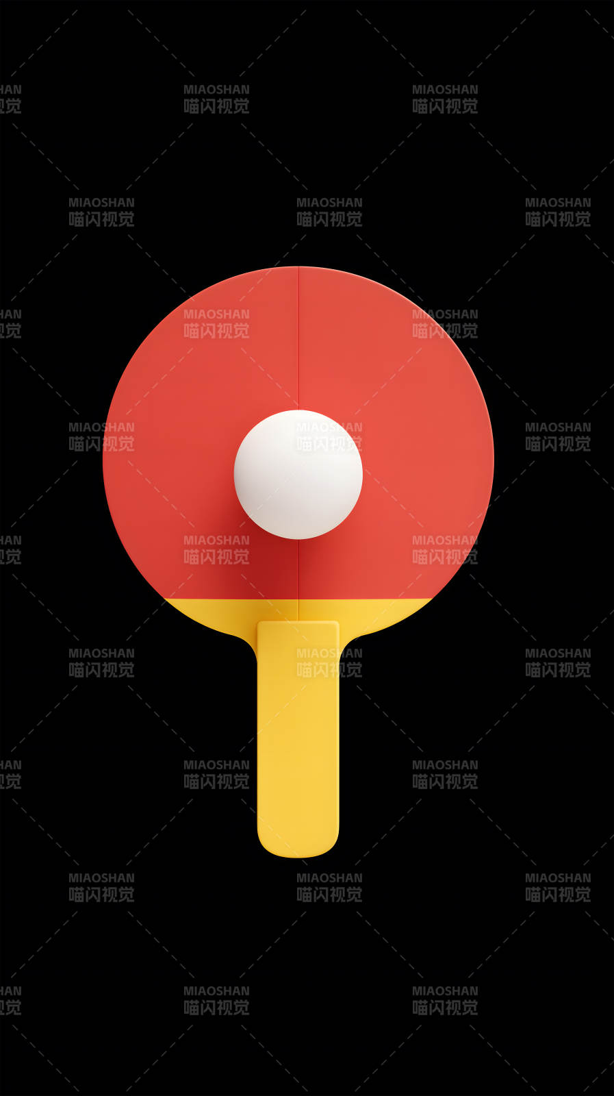 乒乓球拍靜物-圖片