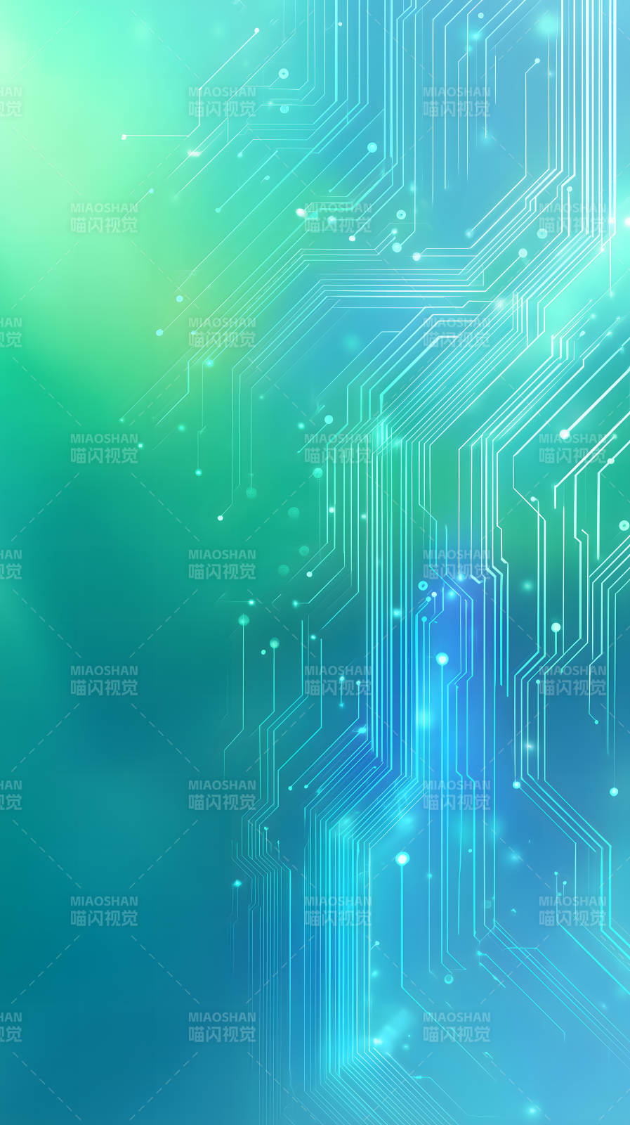 電路板科技感背景-圖片