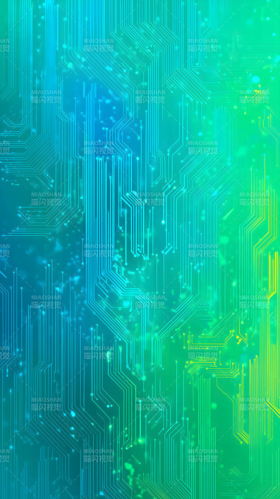 電路板科技感背景-圖片