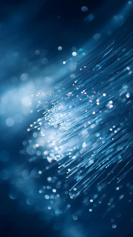 光纖科技藍調視覺盛宴-圖片