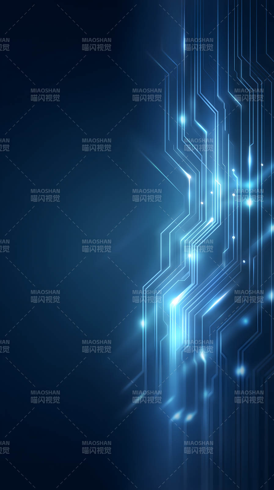 科技電路板背景-圖片