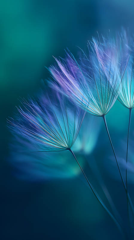 蒲公英夢幻意境-圖片