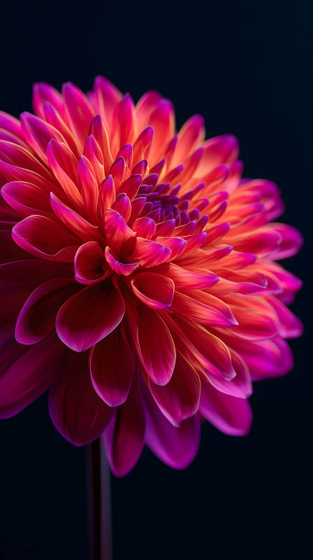 艷麗花朵綻放-圖片