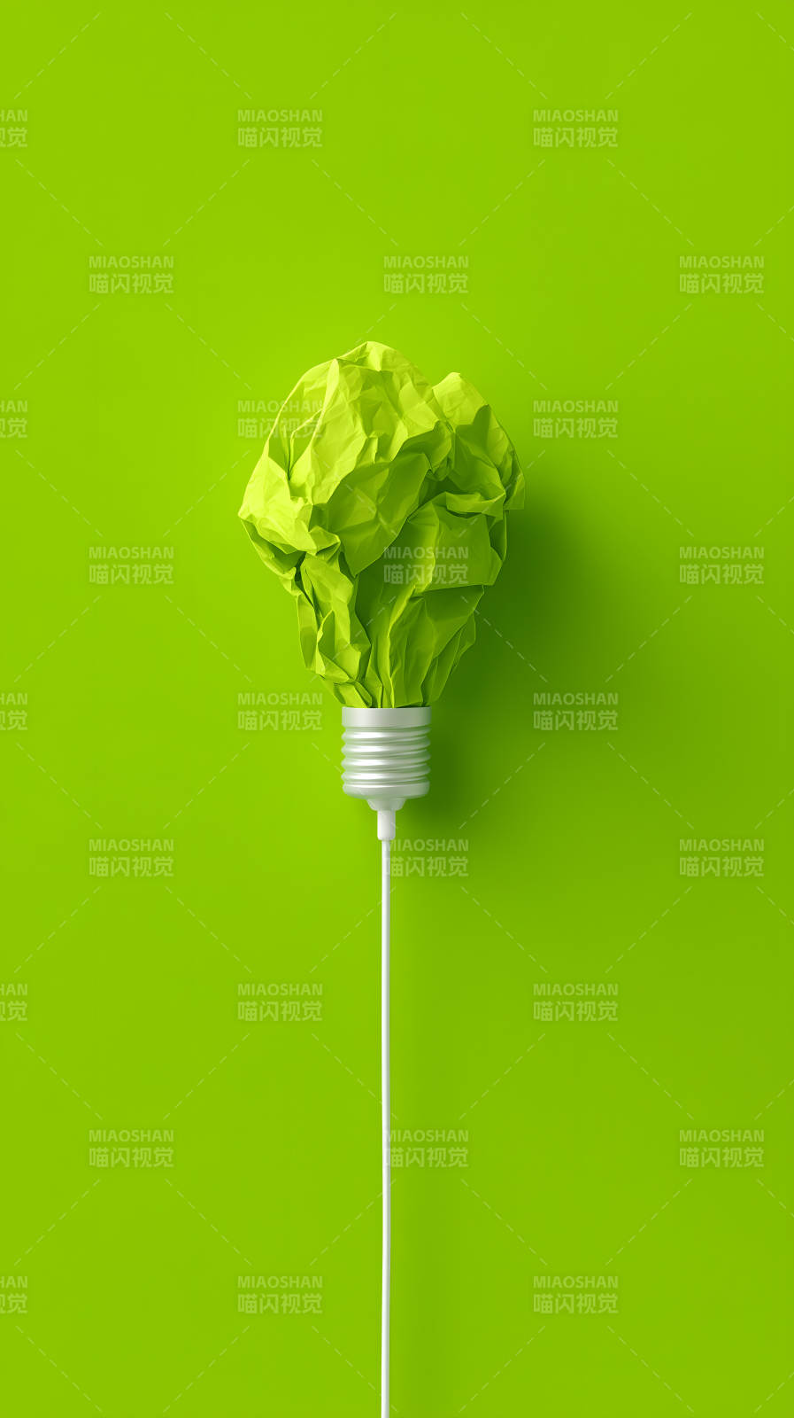 綠燈泡創意想法-圖片