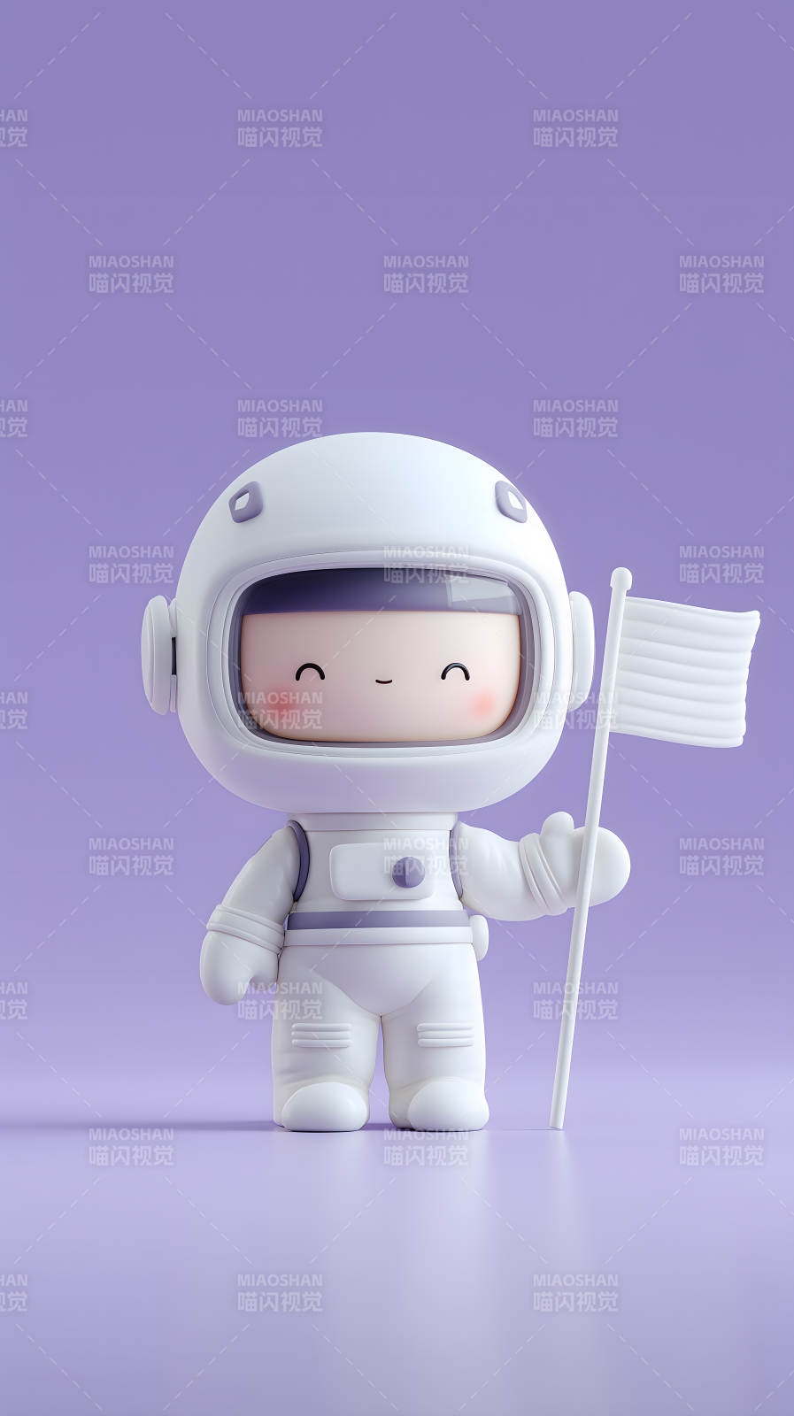可爱宇航员插画-图片