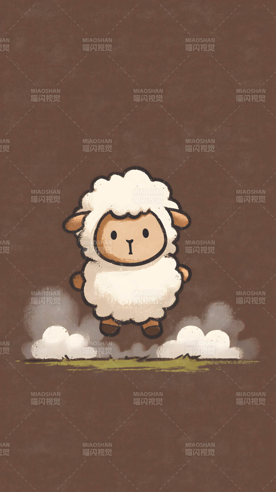 可愛小綿羊-圖片