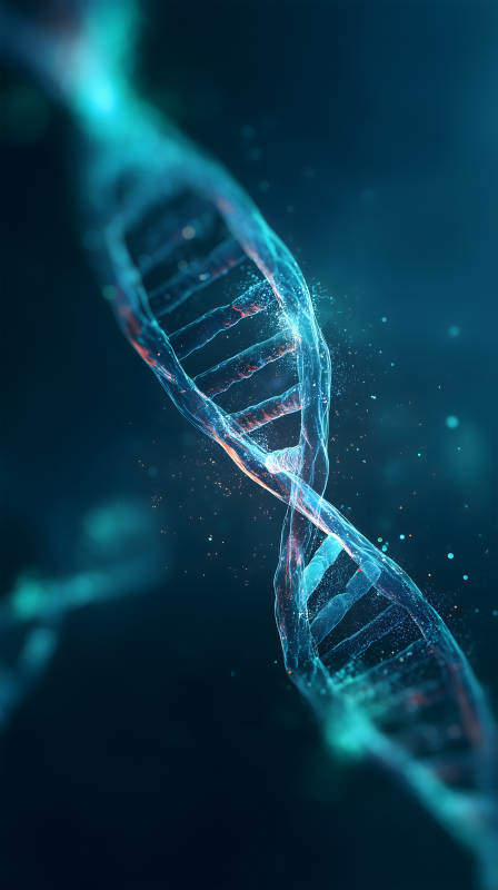 DNA螺旋结构图-图片