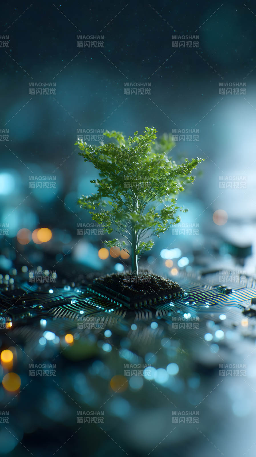 樹與電路的結合-圖片