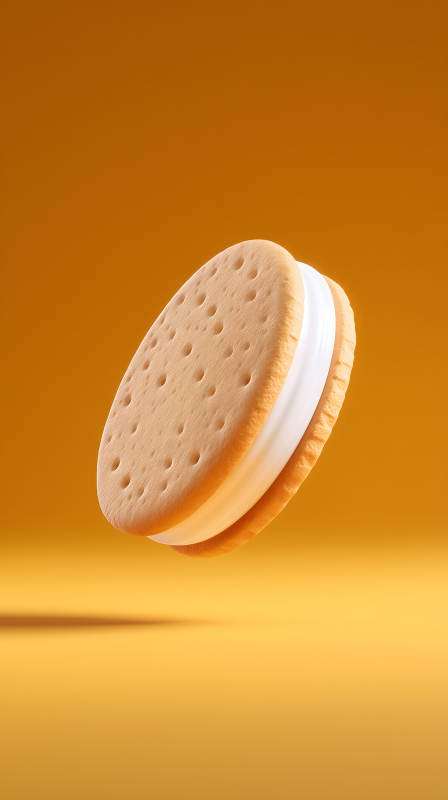 冰淇淋三明治懸浮-圖片