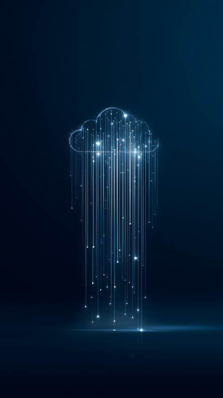 云端数据连接图-图片