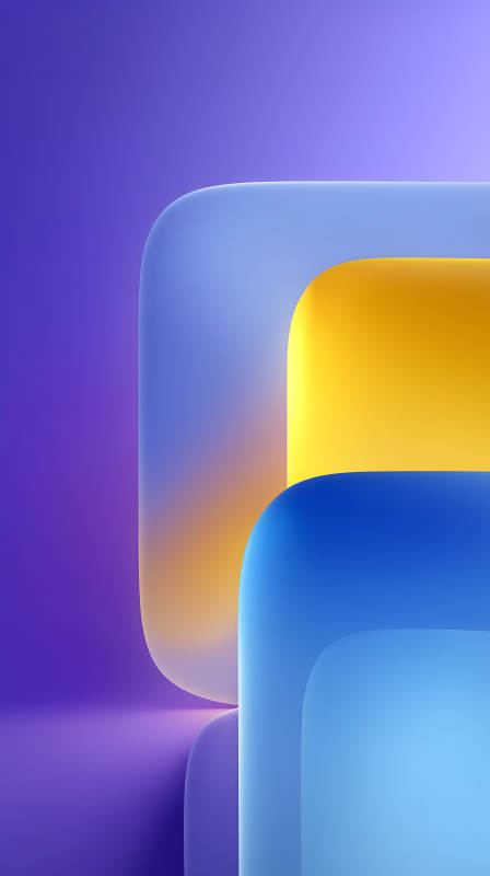 几何图形色彩渐变抽象-图片