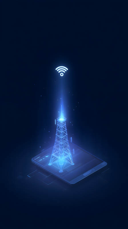 无线网络信号塔-图片