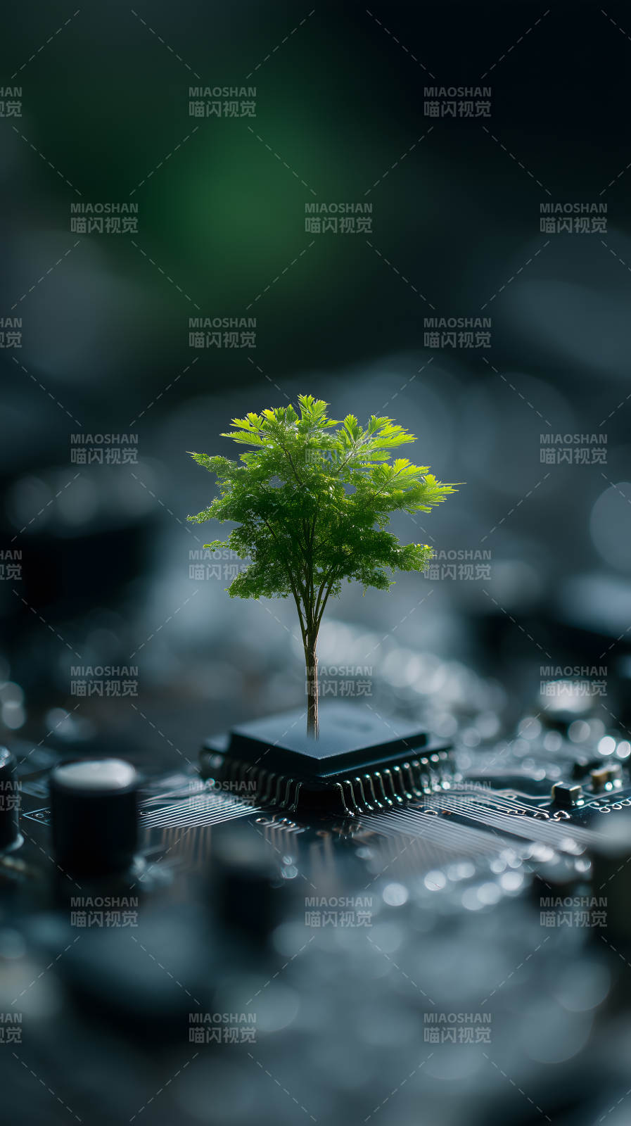 科技与自然的融合-图片