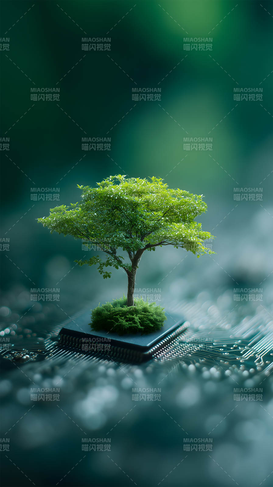 科技与自然共生-图片