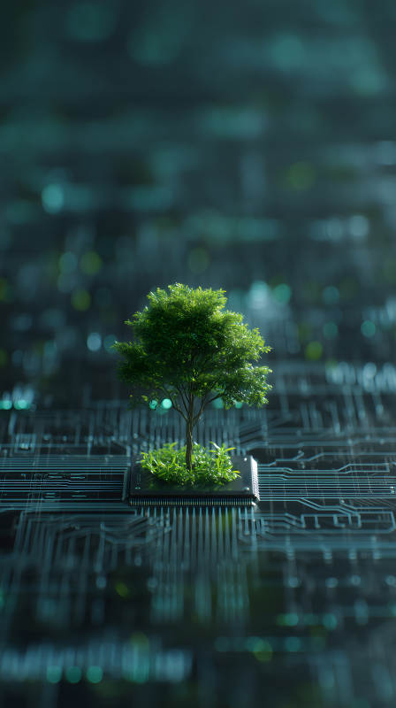 科技与自然的融合-图片