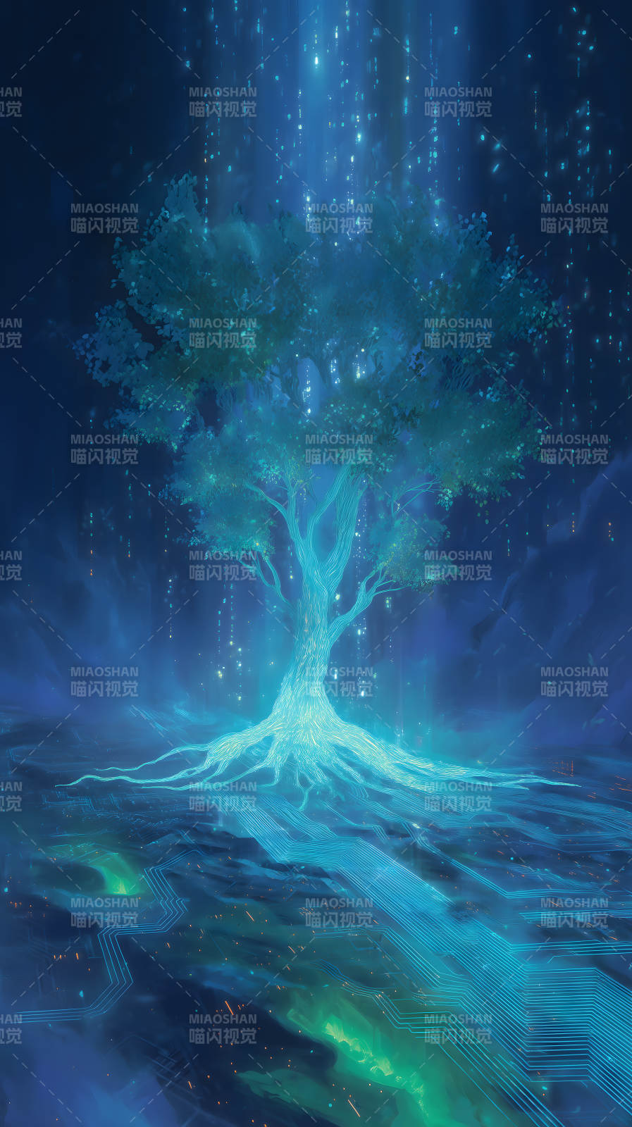 賽博樹的奇幻世界-圖片