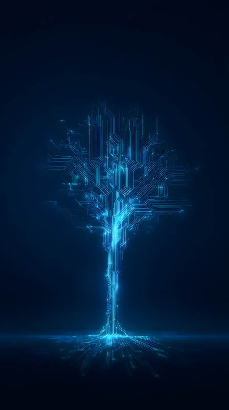 电路树科技感十足-图片