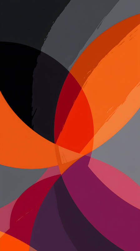 抽象色彩疊加組合-圖片