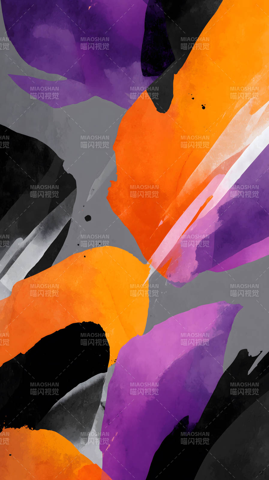 抽象藝術(shù)色彩組合-圖片