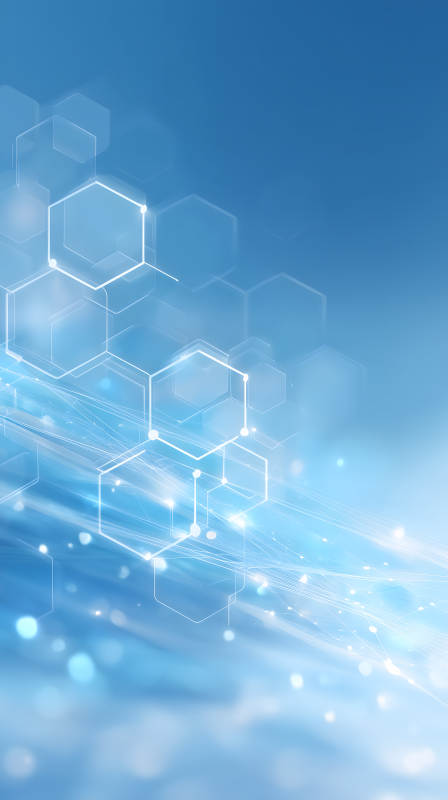 科技感藍(lán)色背景-圖片