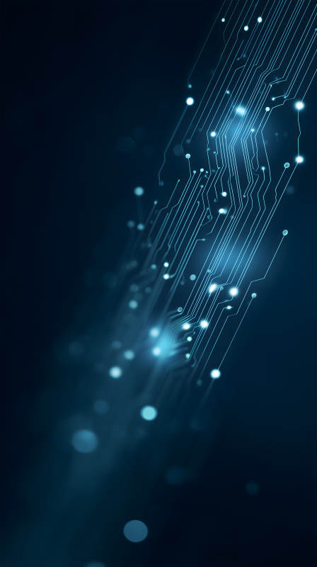 電路科技藍(lán)光背景-圖片