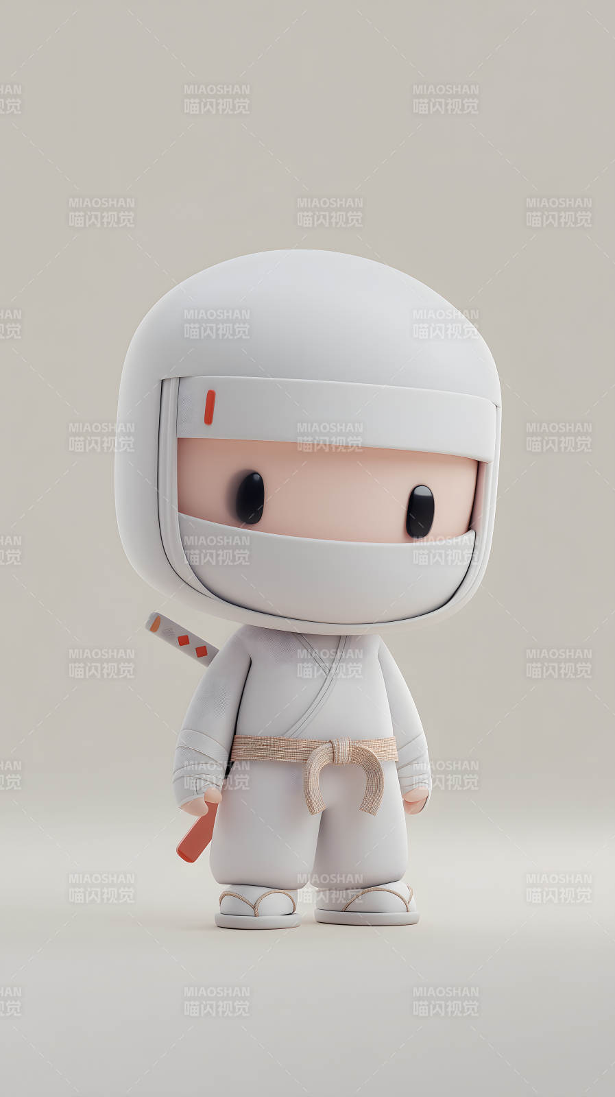 忍者卡通形象可爱精致-图片